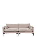 Beige Upholstered 3-Seater Sofa | Zuiver Summer | OROA TRADE