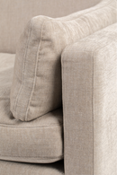 Beige Upholstered 3-Seater Sofa | Zuiver Summer | OROA TRADE