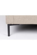Beige Upholstered 3-Seater Sofa | Zuiver Summer | OROA TRADE