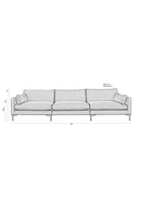 Beige Upholstered 4,5-Seater Sofa | Zuiver Summer | DutchFurniture.com