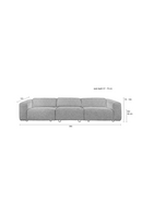 Mixed Fabric Upholstered Sofa | Zuiver Wings | Dutchfurniture.com