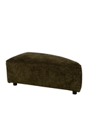 Green Upholstered Pouf | Zuiver Hunter | Dutchfurniture.com