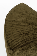 Green Upholstered Pouf | Zuiver Hunter | Dutchfurniture.com