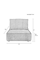 Beige Upholstered Sofa | Zuiver Hunter | Dutchfurniture.com