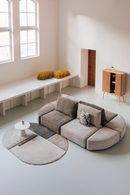 Beige Upholstered Sofa | Zuiver Hunter | Dutchfurniture.com