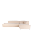 Cream Ribcord Sectional Sofa | Zuiver Fat Freddy | Dutchfurniture.com
