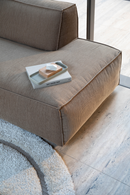 Brown Ribcord Sectional Sofa | Zuiver Fat Freddy | Dutchfurniture.com