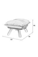 Upholstered Ottoman | Zuiver Lazy Sack | Dutchfurniture.com