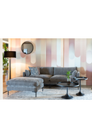 Dark Gray Upholstered Ottoman | Zuiver Summer | DutchFurniture.com