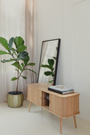 Tambour Sliding Doors Sideboard | Zuiver Barbier | OROA TRADE