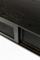 Black Oak Veneer Sideboard | Zuiver Hardy | DutchFurniture.com