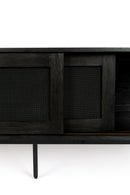 Black Oak Veneer Sideboard | Zuiver Hardy | DutchFurniture.com