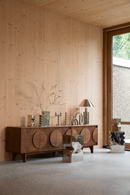 Wooden 3-Door Sideboard | Zuiver Groove | Dutchfurniture.com