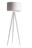 White Metal Floor Lamp | Zuiver Tripod | DutchFurniture.com