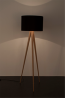 Black Tripod Floor Lamp | Zuiver Tripod Wood | OROA TRADE