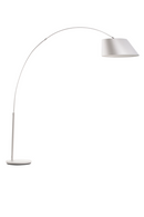 White Metal Floor Lamp | Zuiver Arc | DutchFurniture.com