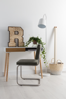 White Adjustable Task Floor Lamp | Zuiver Buckle Head | DutchFurniture.com