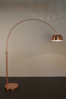 Copper Floor Lamp | Zuiver Bow | Dutchfurniture.com