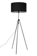 Black Three-Legged Floor Lamp | Zuiver Lesley | DutchFurniture.com