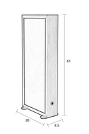 Houseplant Glass Floor Lamp L | Zuiver Grow | DutchFurniture.com
