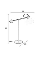 White Shade Task Desk Lamp | Zuiver Skala | DutchFurniture.com