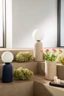 Blue Fluted Ceramic Table Lamp S | Zuiver Dash | Dutchfurniture.com