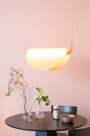 Pink Glass Pendant Lamp | Zuiver Rani | DutchFurniture.com