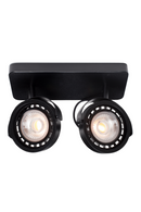 Black 2-Spotlight Ceiling Lamp | Zuiver Dice | DutchFurniture.com