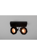 Black 2-Spotlight Ceiling Lamp | Zuiver Dice | DutchFurniture.com