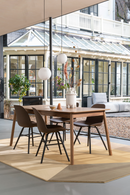 Brown Geometrical Modern Carpet | Zuiver Harmony | Dutchfurniture.com