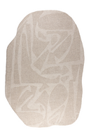 Organic-Shaped Wool Rug 5' x 7'5" | Zuiver Forms | Dutchfurniture.com