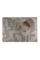 Gray Wool Patterned Rug 5' x 7'5" | Zuiver Frantic | Dutchfurniture.com