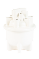 White Ceramic Modern Vase | Zuiver Bassin | Dutchfurniture.com