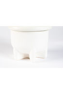 White Ceramic Modern Vase | Zuiver Bassin | Dutchfurniture.com