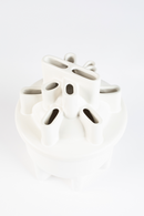 White Ceramic Modern Vase | Zuiver Bassin | Dutchfurniture.com