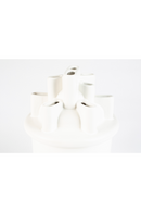 White Ceramic Modern Vase | Zuiver Bassin | Dutchfurniture.com