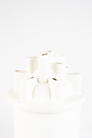 White Ceramic Modern Vase | Zuiver Bassin | Dutchfurniture.com