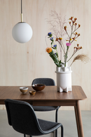 White Ceramic Modern Vase | Zuiver Bassin | Dutchfurniture.com